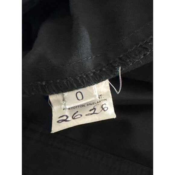 Derek Lam Crosby 10 Black Slim Straight Dress Pants Size 0 - Picture 4 of 4